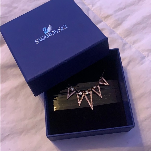 Swarovski 18K Rose Gold Plated Necklace - Picture 6 of 7